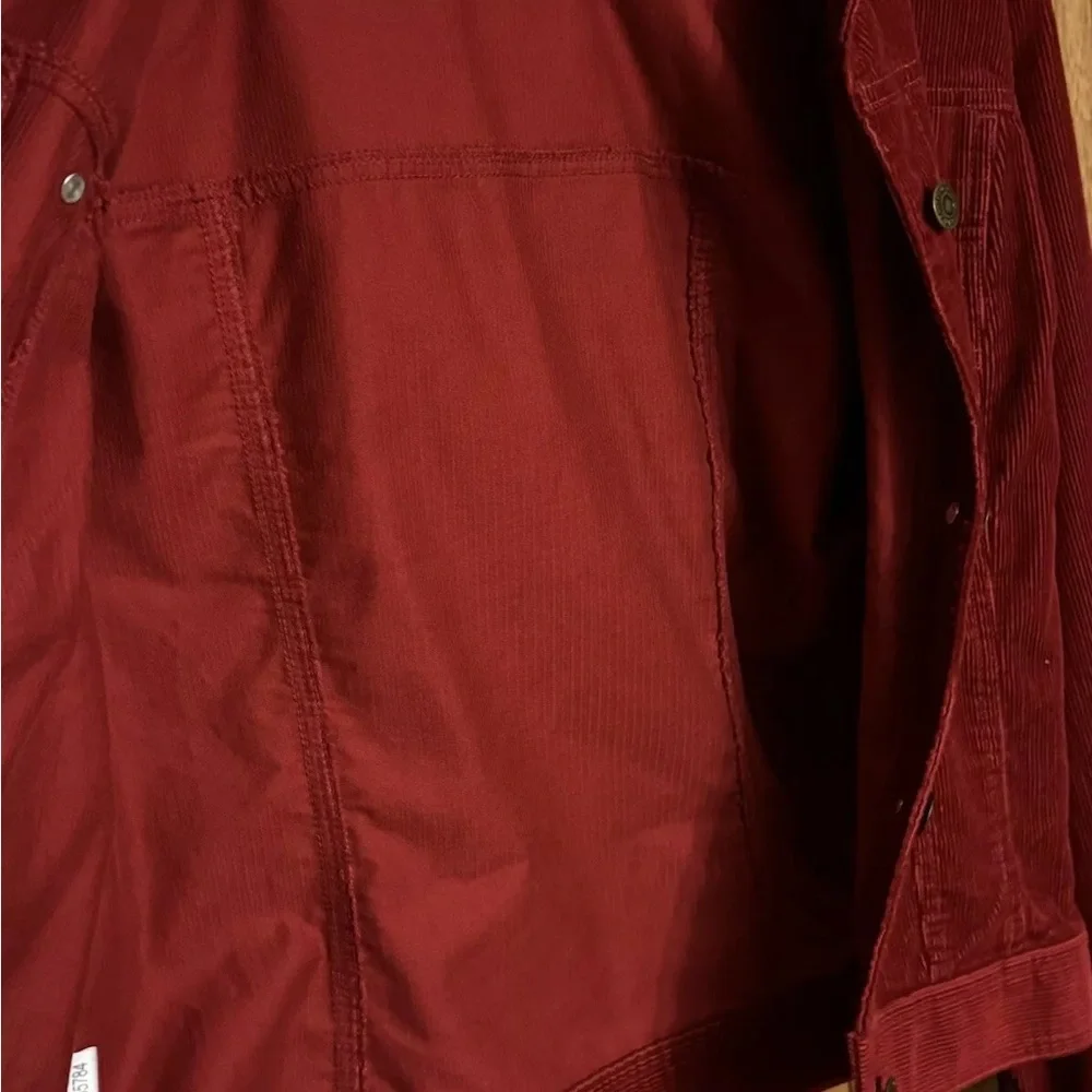 Ann Taylor Loft Rust Red woman’s size 10 corduroy jacket. - Picture 10 of 10